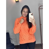 Blusa Rochelle - Salmão