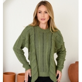 Blusa Babado - Verde Mata