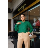Blusa Cristina - Verde Bandeira