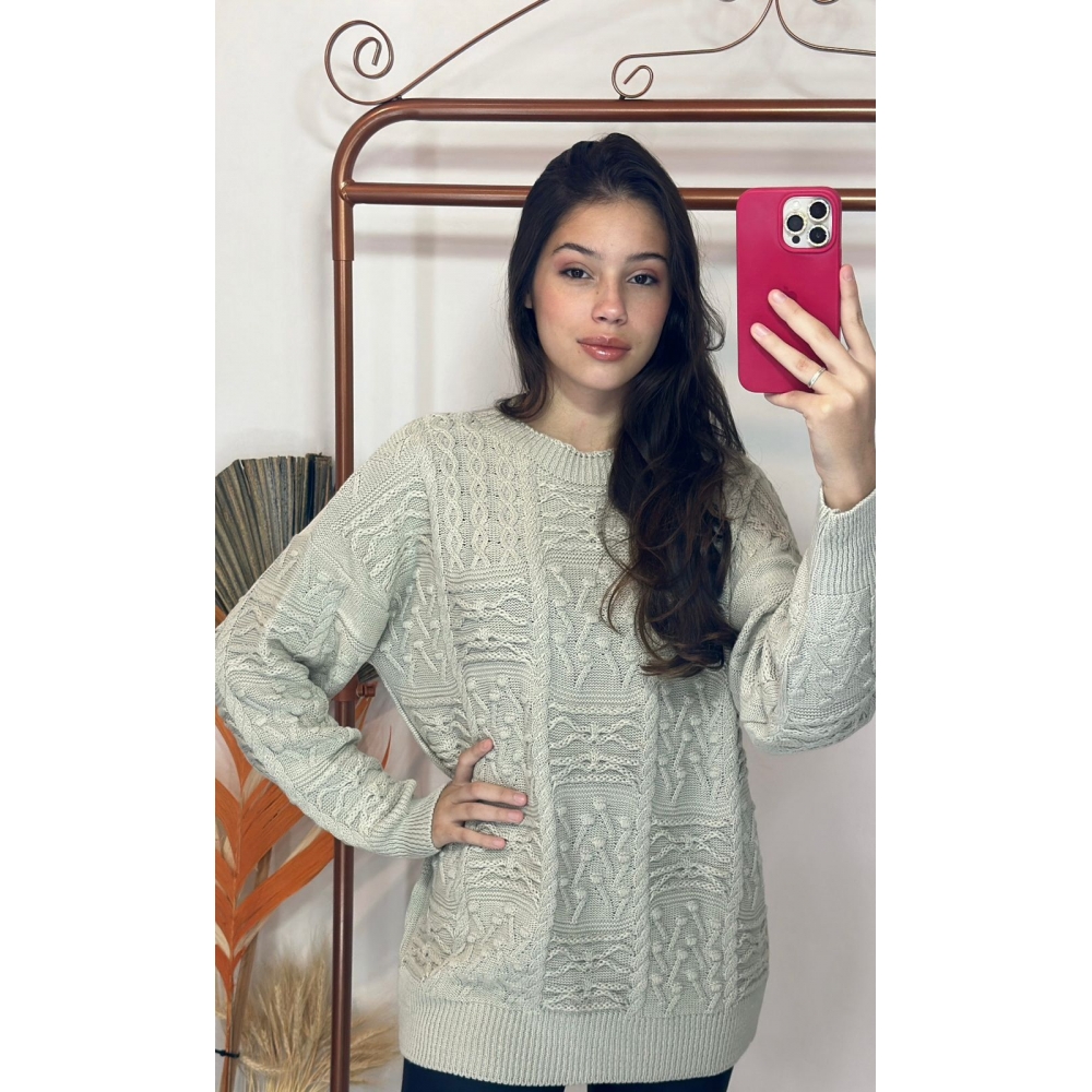 Blusa Patrícia - Areia