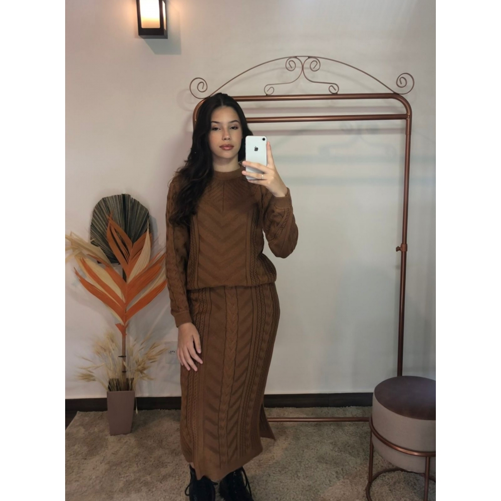 Conjunto Virginia - Couro