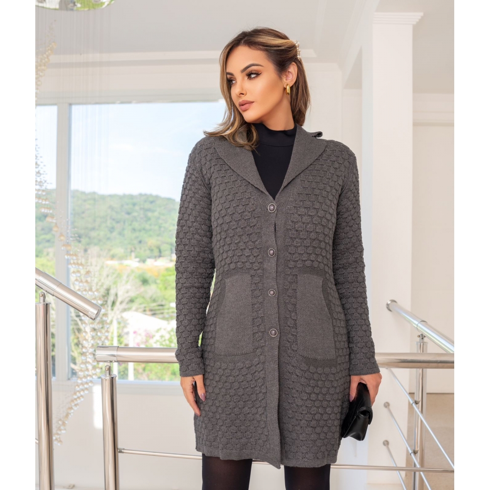 Blazer Gislaine - Grafite