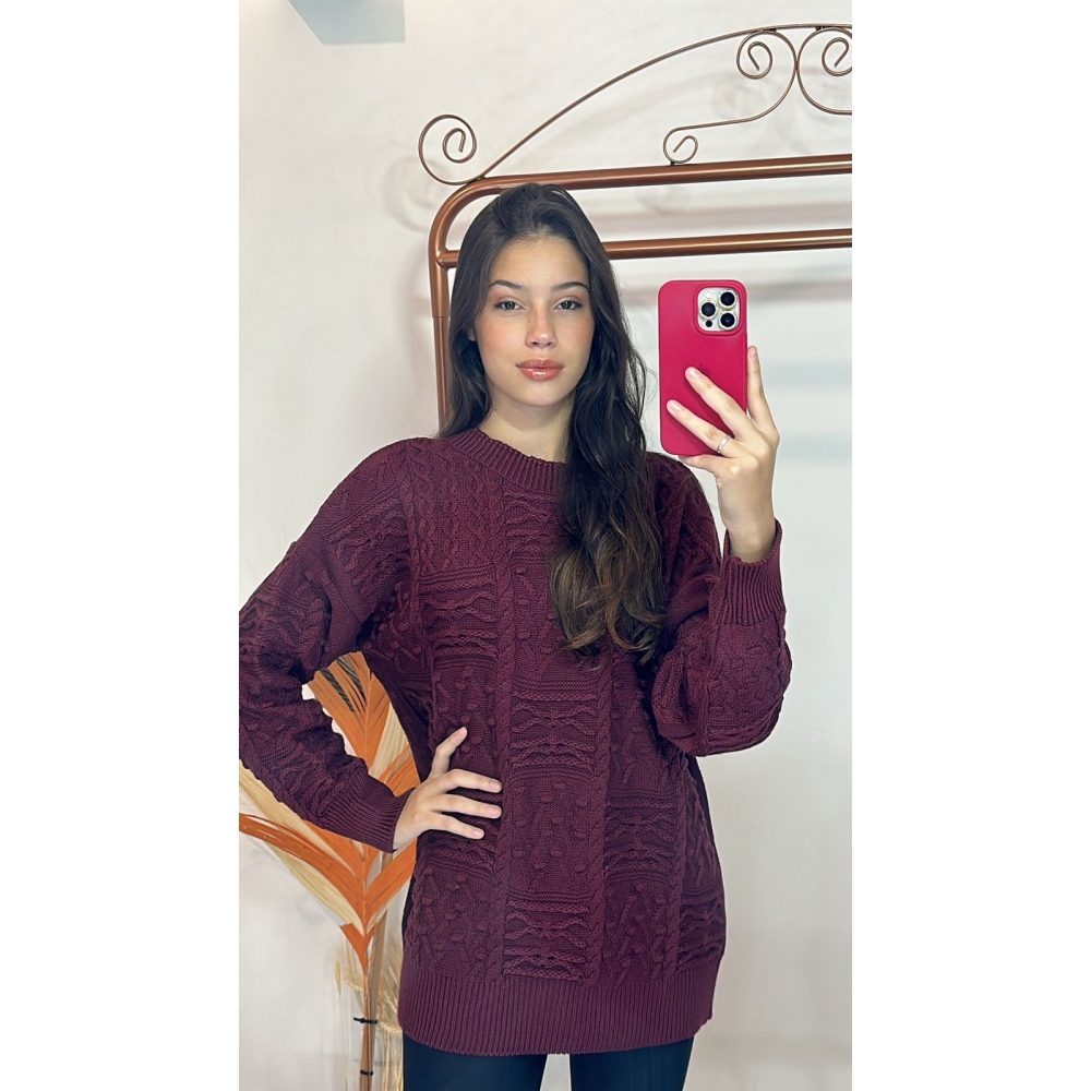 Blusa Patrícia - Marsala