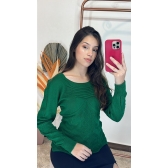 Blusa Célia - Verde Bandeira