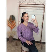 Casaco Adriana - Lilas