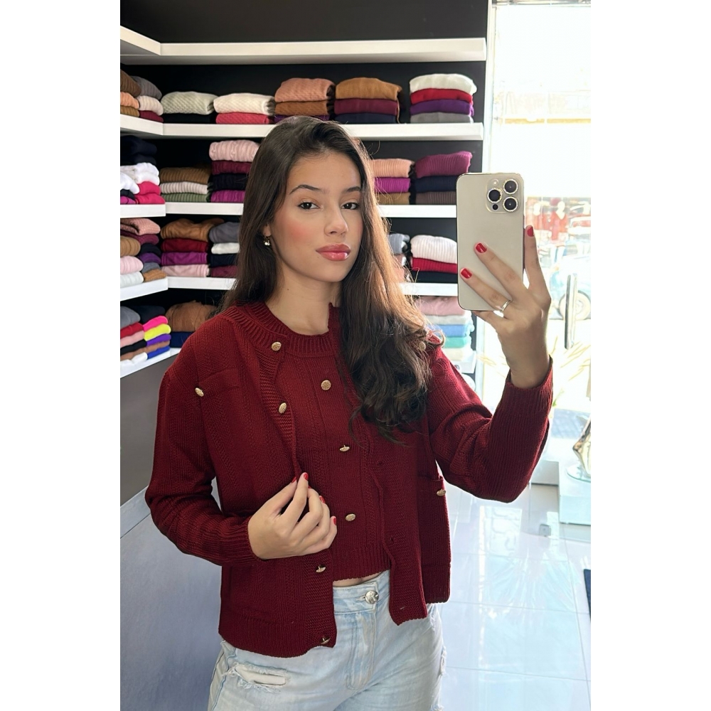 Conjunto Mariana - Vermelho