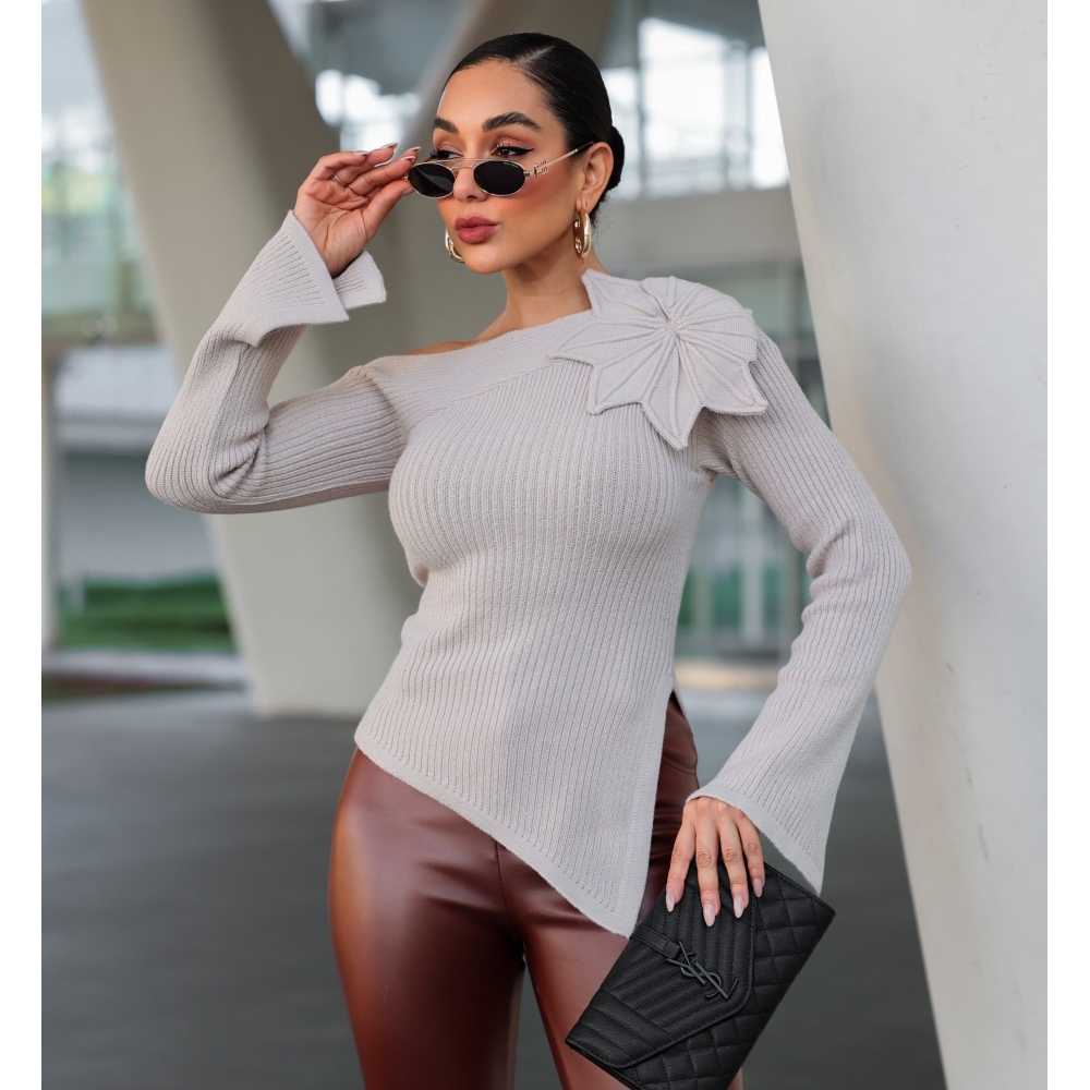 Blusa Dalia - Areia
