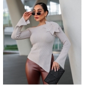 Blusa Dalia - Areia