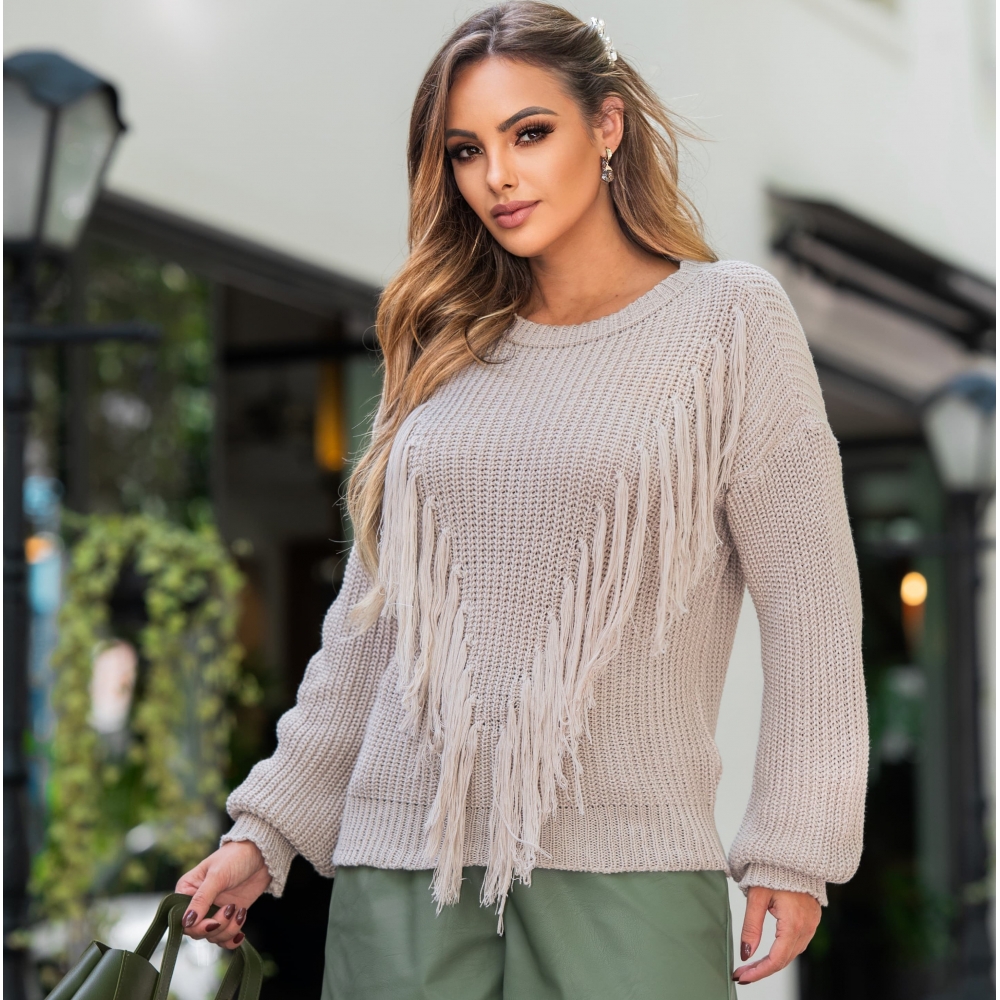 Blusa Anita - Areia