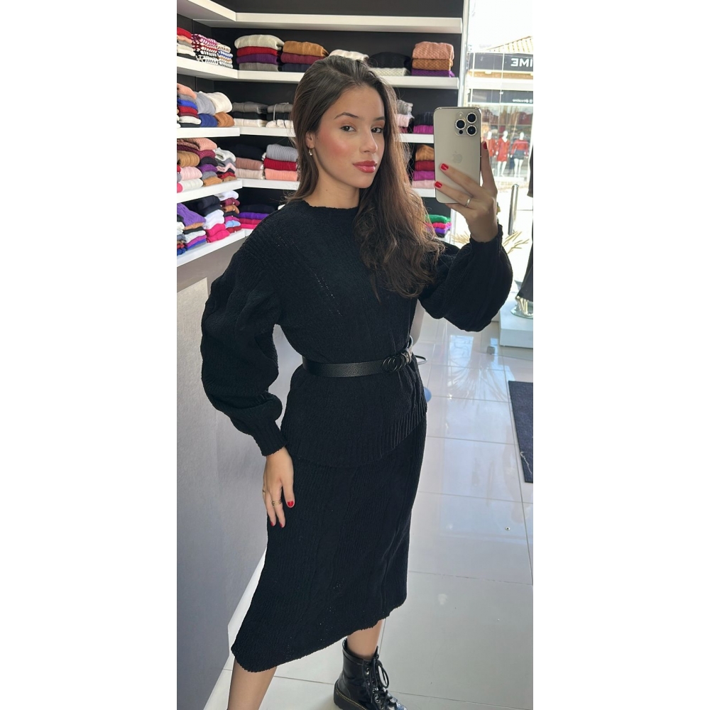 Conjunto Larissa - Preto