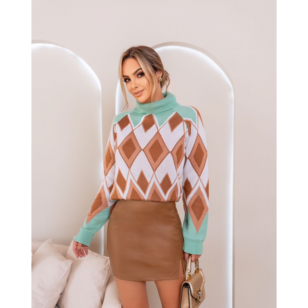 Blusa Eliana Jacquar - Verde Àgua