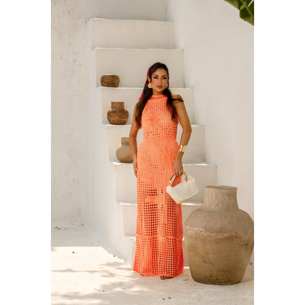 Vestido Estrela - Salmom