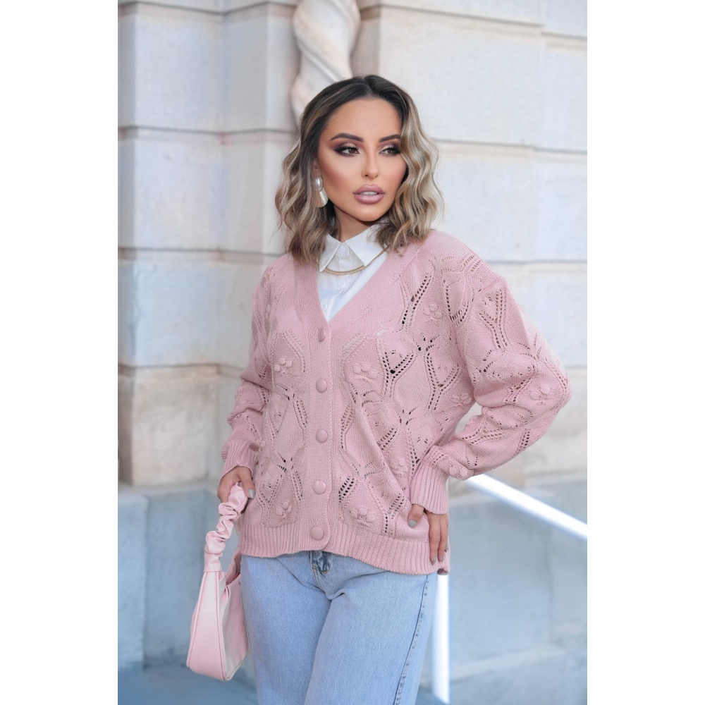 Casaco Alice - Rosa