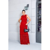 Vestido Andressa - Vermelho Queimado