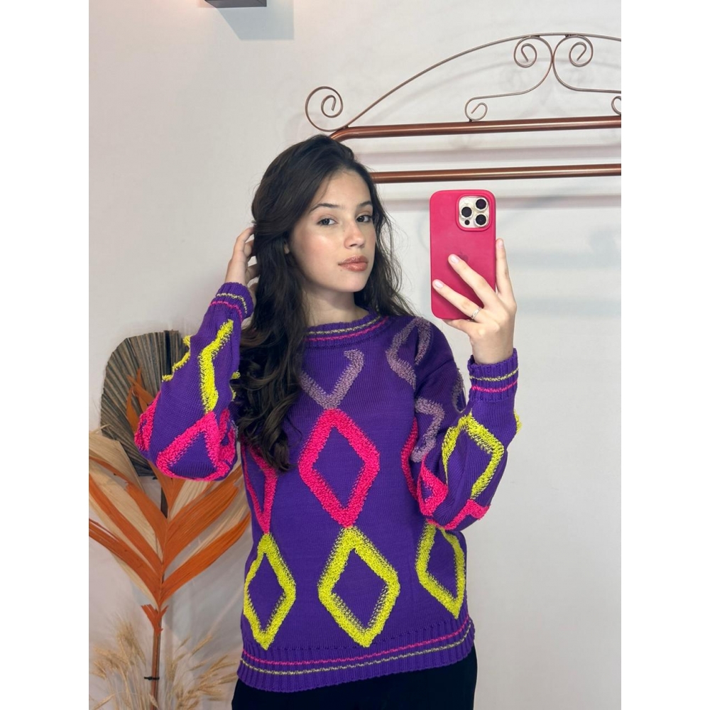 Blusa Sofia - Roxo Síria