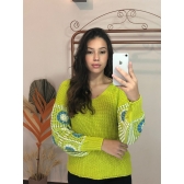 Blusa Cloe - Amarelo Neom