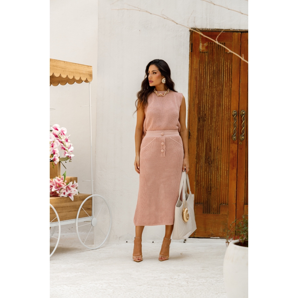 Conjunto Aquila - Rosa Prata