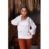 Blusa Canguru - Branco