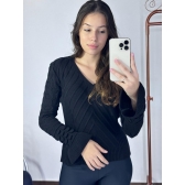 Blusa Bianca - Preto