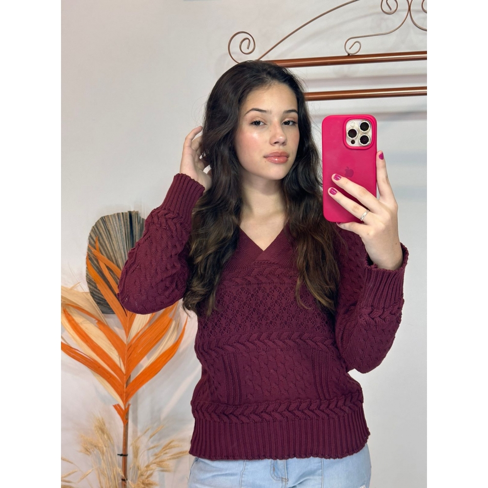 Blusa Barbara - Marsala
