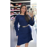 Conjunto Juliana - Azul Marinho