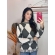 Blusa Jacquar Pipoca - Grafite