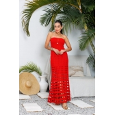 Vestido Tomara que caia - Vermelho