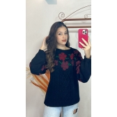 Blusa Flor - Preto
