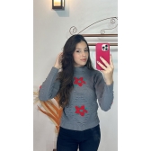 Blusa modal Flor - Grafite