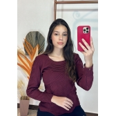 Blusa Célia - Marsala