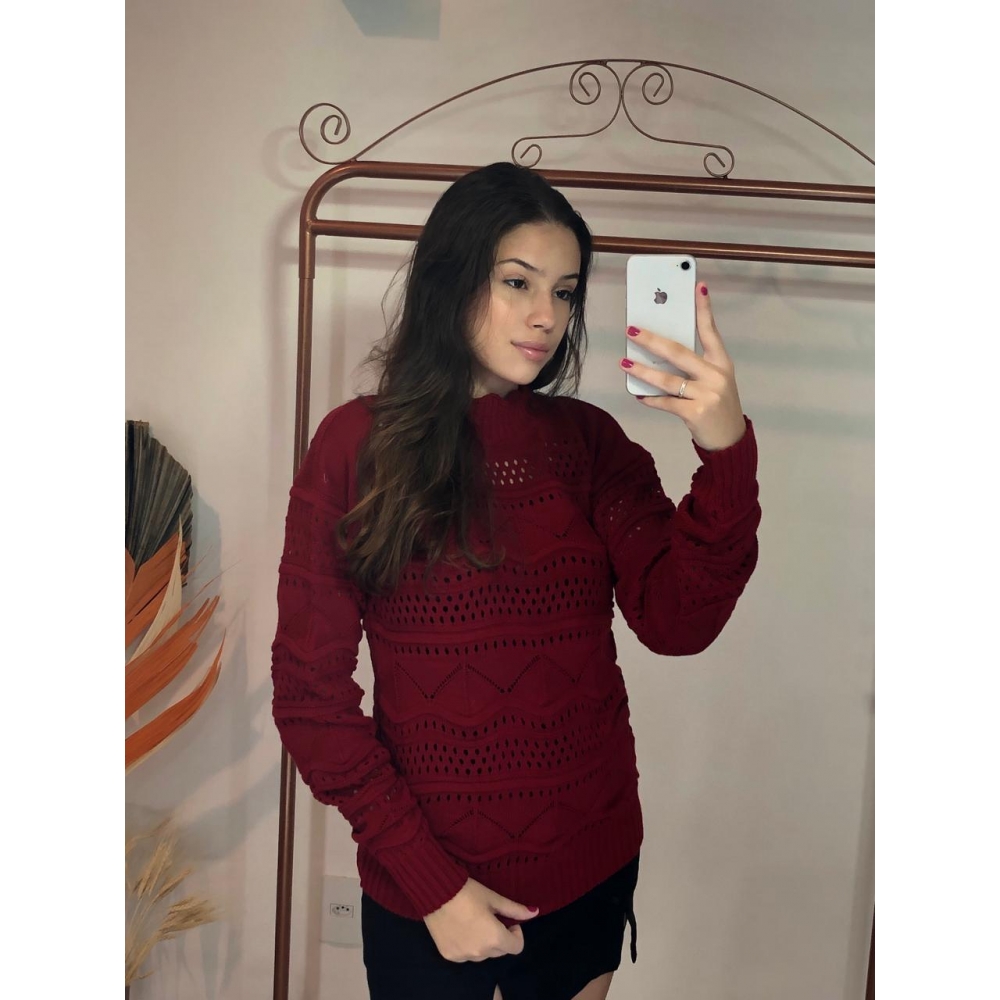 Blusa Catarina - Vermelho