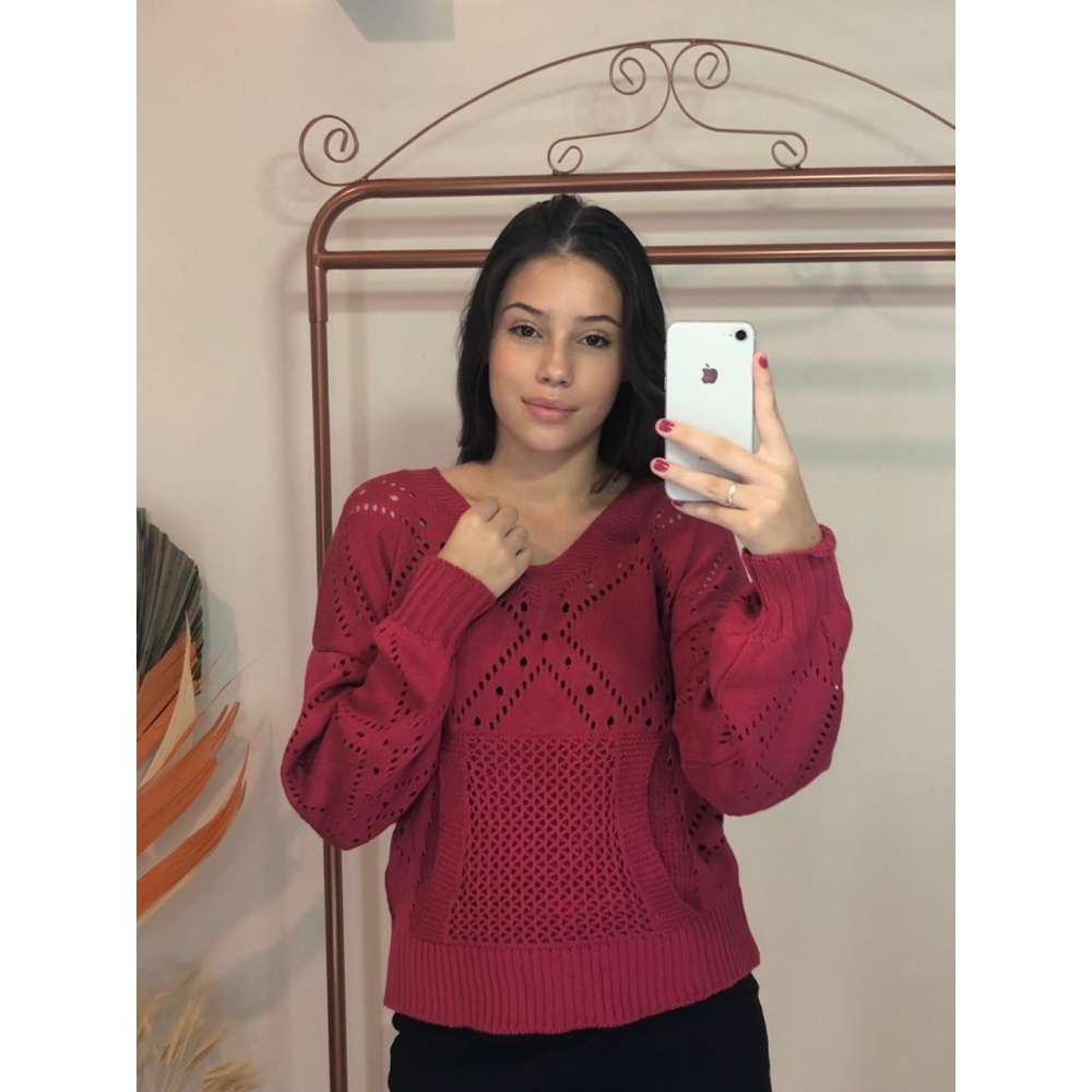 Blusa Canguru - Pink