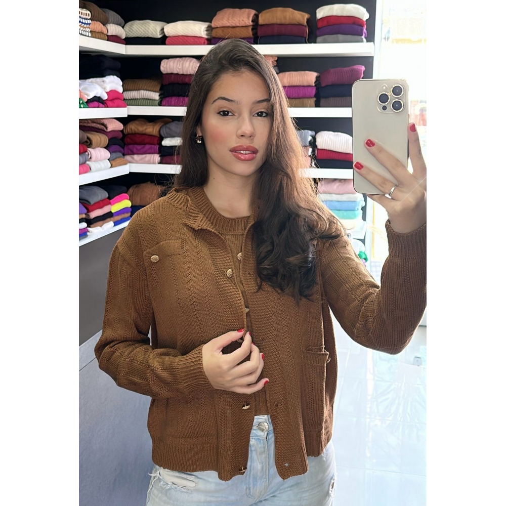 Conjunto Mariana - Couro