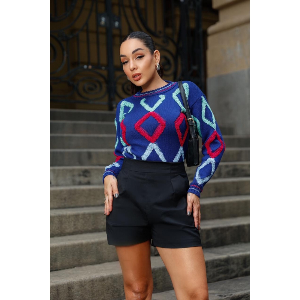 Blusa Sofia - Azul Bic