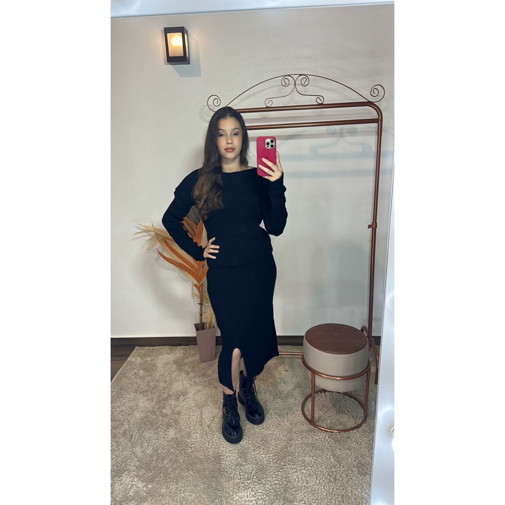 Conjunto Giovana - Preto