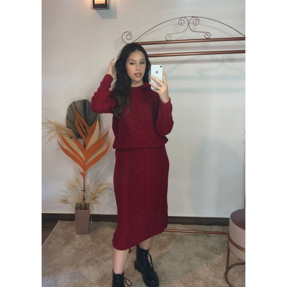 Conjunto Virginia - Vermelho
