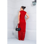 Vestido Andressa - Vermelho Queimado