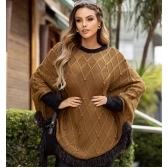 Poncho Jade Couro M