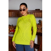 Blusa Aline No Rayon - Amarelo Neom